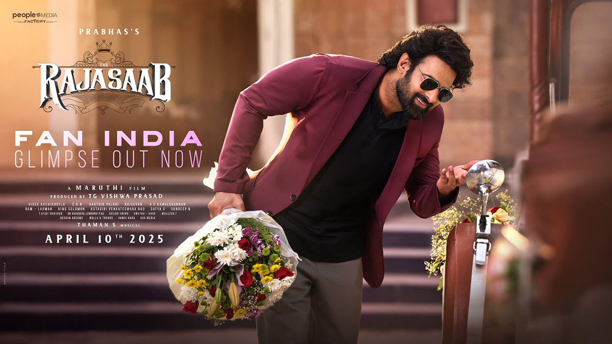 The Raja Saab: Darling Prabhas is Back to Conquer Our Hearts with Fan India Glimpse.